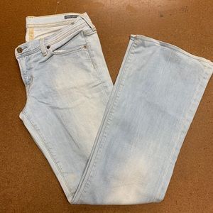 7 for all Mankind light blue flare jean 32